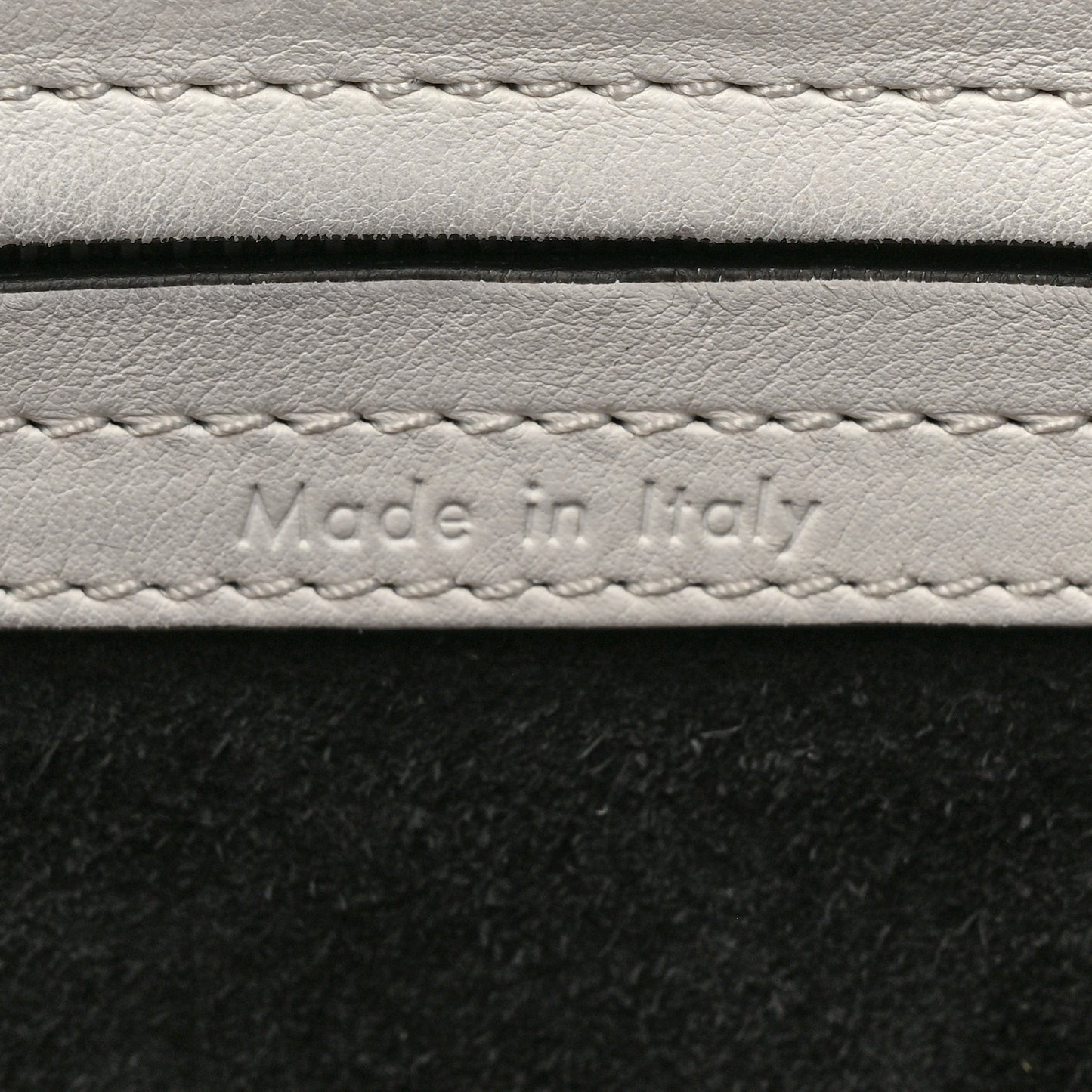 Calfskin Medium Phantom Luggage White