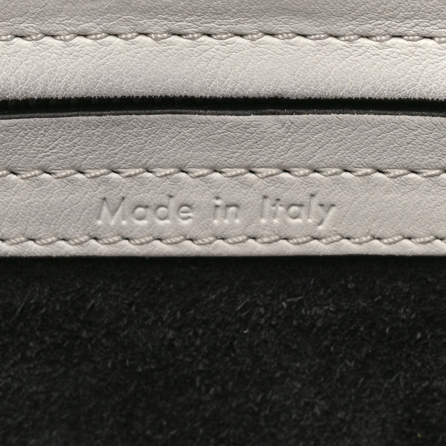 Celine Calfskin Medium Phantom Luggage White 7 of 13