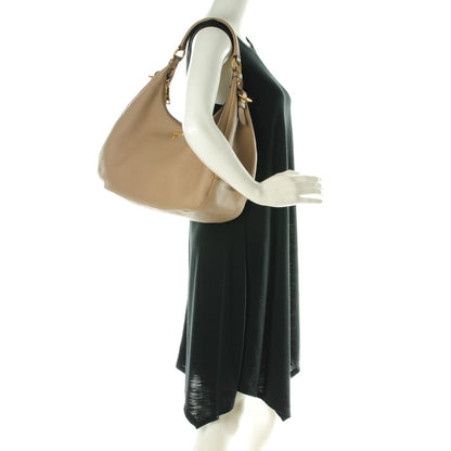 Prada Vitello Daino Hobo Visone 2 of 8