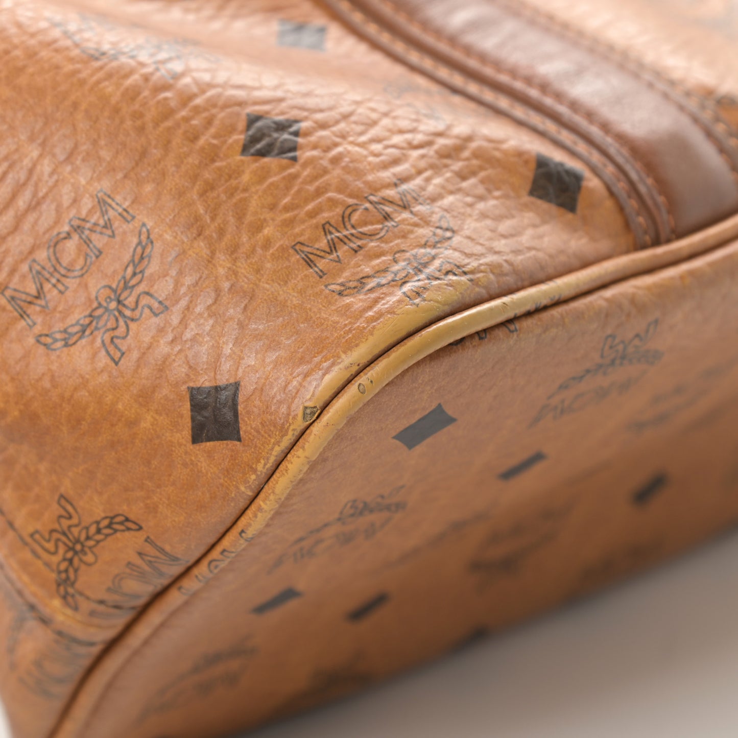 Visetos Shopping Tote Cognac