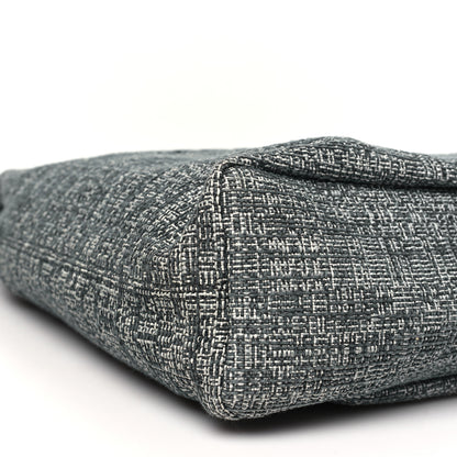 Chanel Canvas Large Deauville Backpack Charcoal 8 of 10