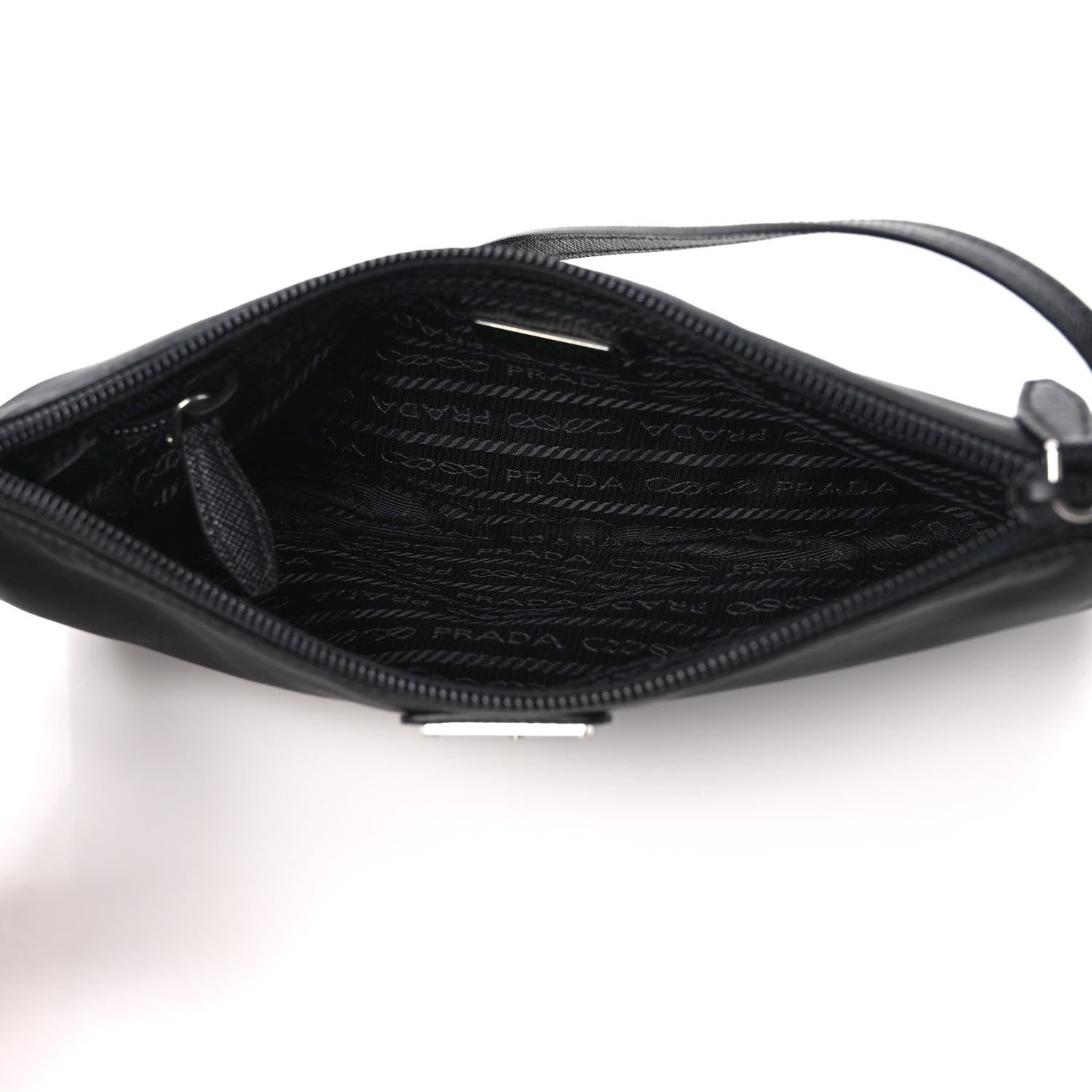 Prada Re-Nylon Vela Pouch Black 5 of 7