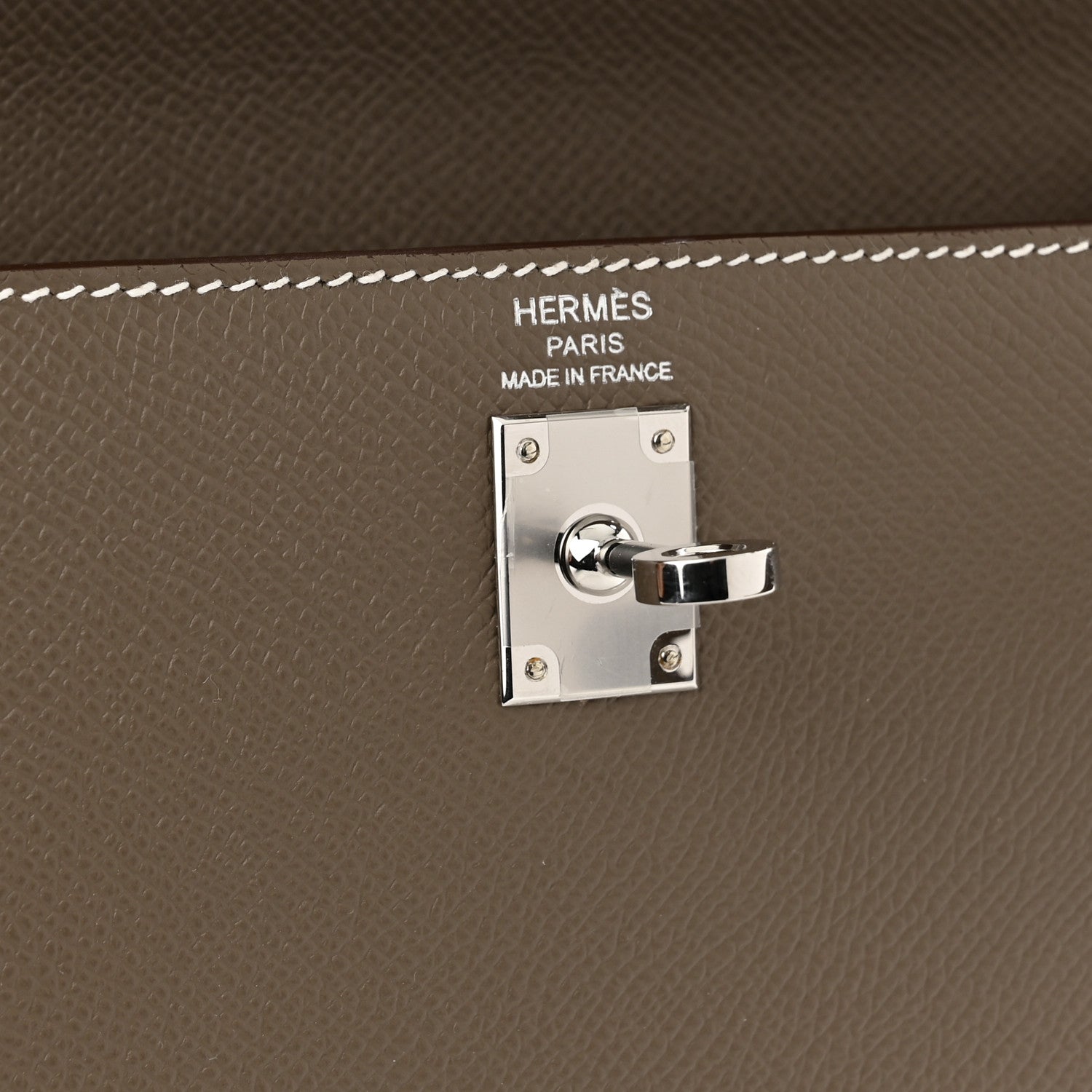 Hermes Epsom Kelly Sellier 25 Etoupe 6 of 11