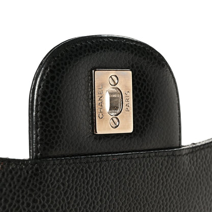 Chanel Caviar Quilted Maxi Double Flap Black 7 of 11