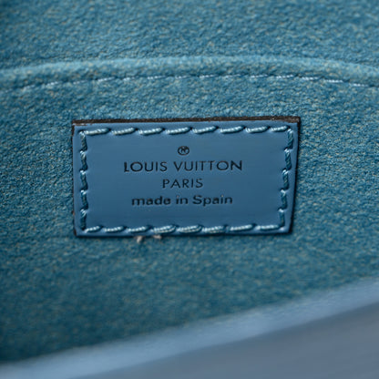 Louis Vuitton Epi Petit Sac Plat Bleuet 6 of 8