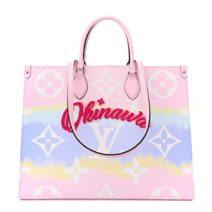 Louis Vuitton Monogram Escale Okinawa Onthego GM Pastel 1 of 11