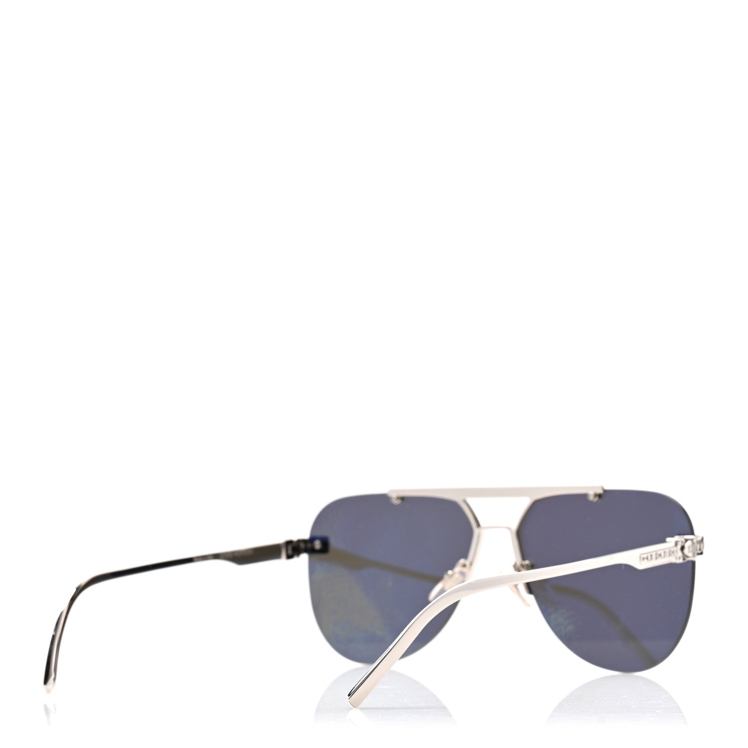 Louis Vuitton Metal LV Ash Sunglasses Z1262W SIlver 1875968