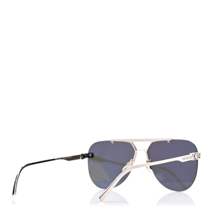 Louis Vuitton Metal LV Ash Sunglasses Z1262W SIlver 4 of 7