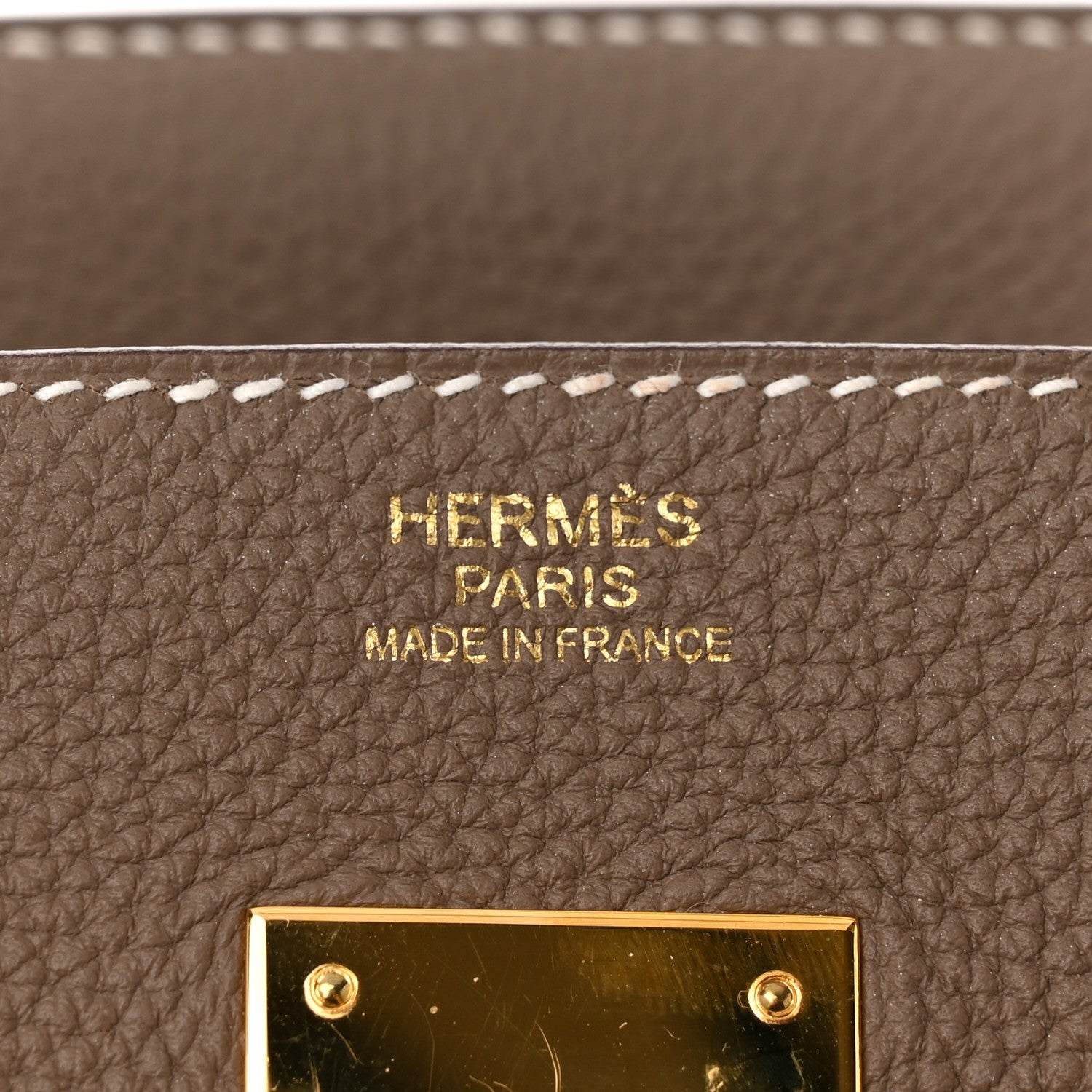 Hermes Togo Birkin 30 Etoupe 6 of 13