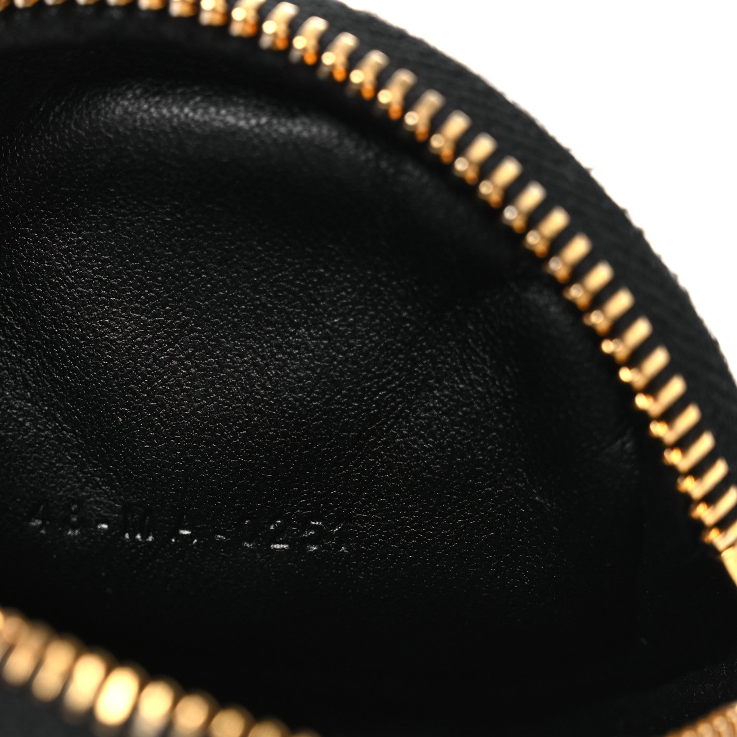 Christian Dior Supple Calfskin Cannage Round Detachable Caro Coin Purse Black 7 of 7