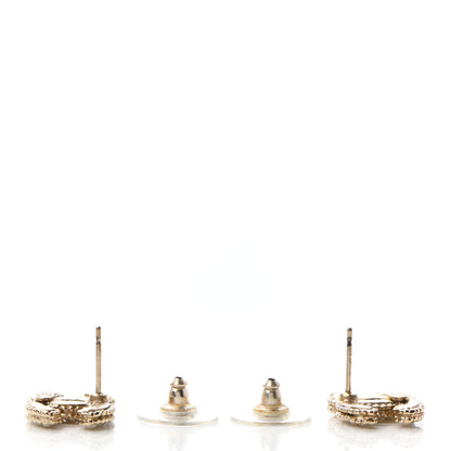 Chanel Pearl CC Earrings Gold 3 of 4