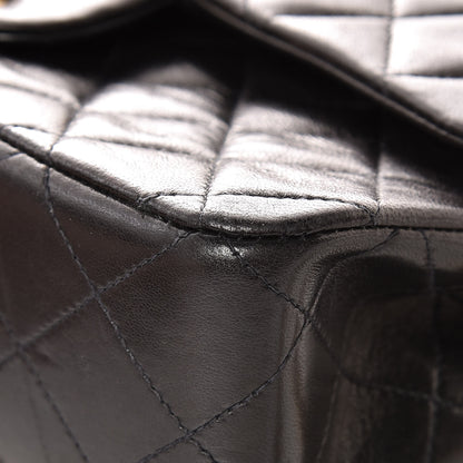 Chanel Lambskin Quilted Small Double Flap Black 11 of 14