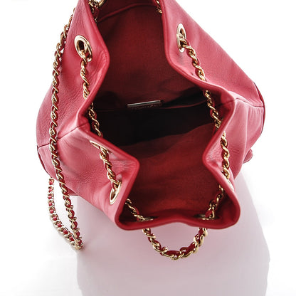 Chanel Lambskin Quilted Small In Seoul Backpack Red 5 of 7