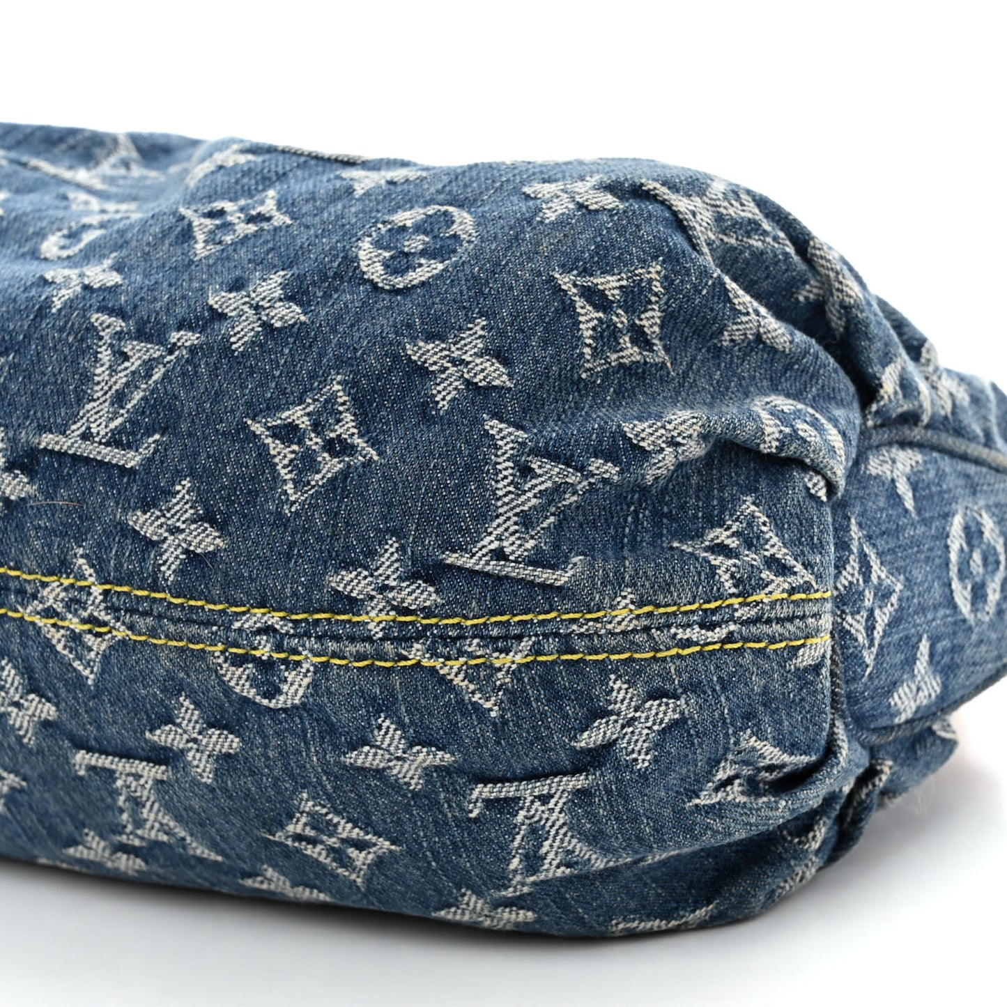 Monogram Denim Pleaty Blue