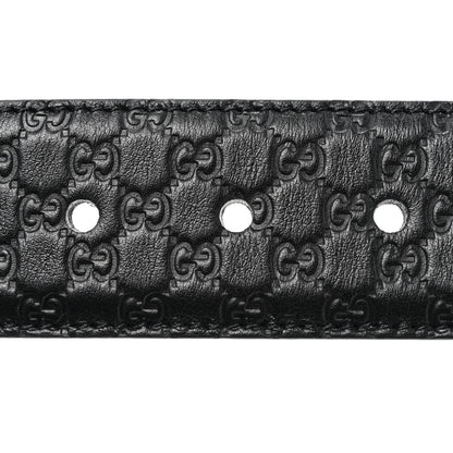 Gucci Soft Microguccissima Margaux Calfskin Belt 90 36 Black 4 of 5