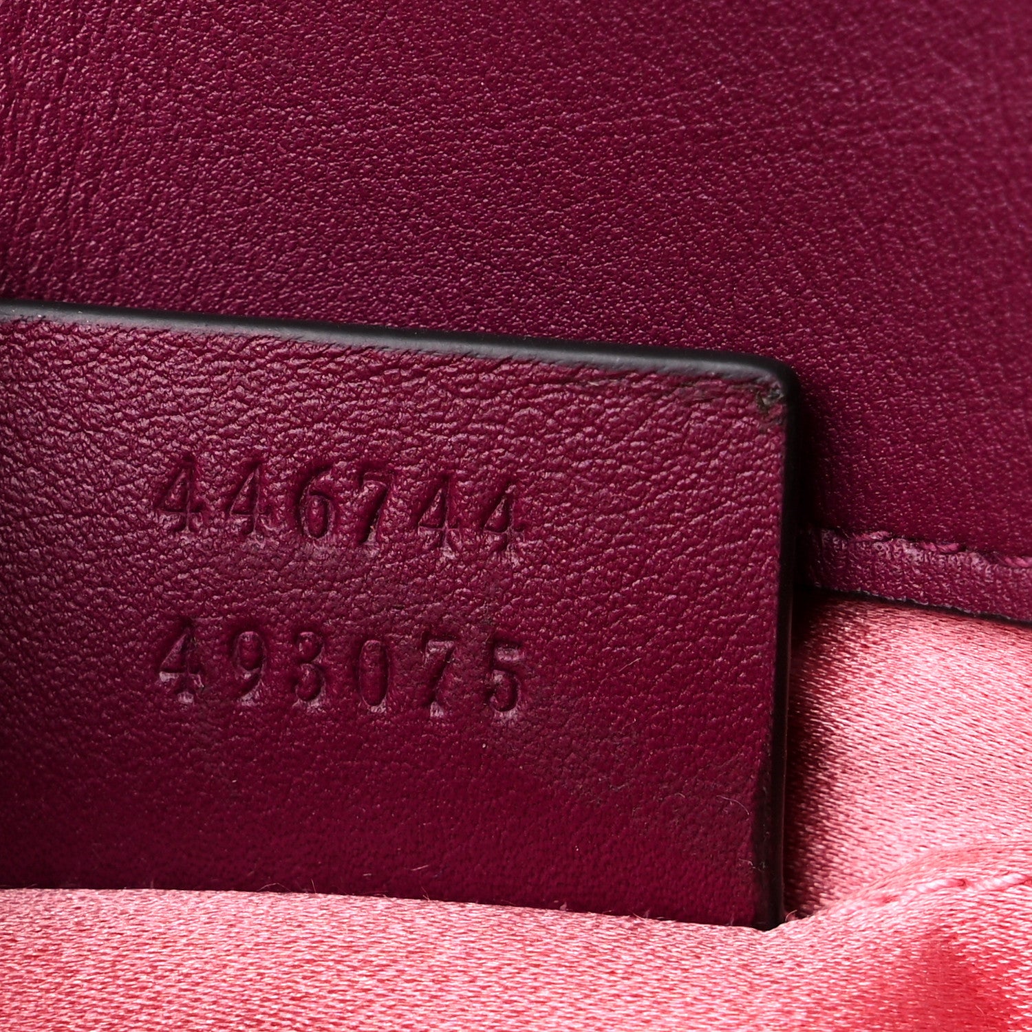 Gucci Velvet Matelasse Mini GG Marmont Shoulder Bag Fuchsia Violet Cyclamen 7 of 9