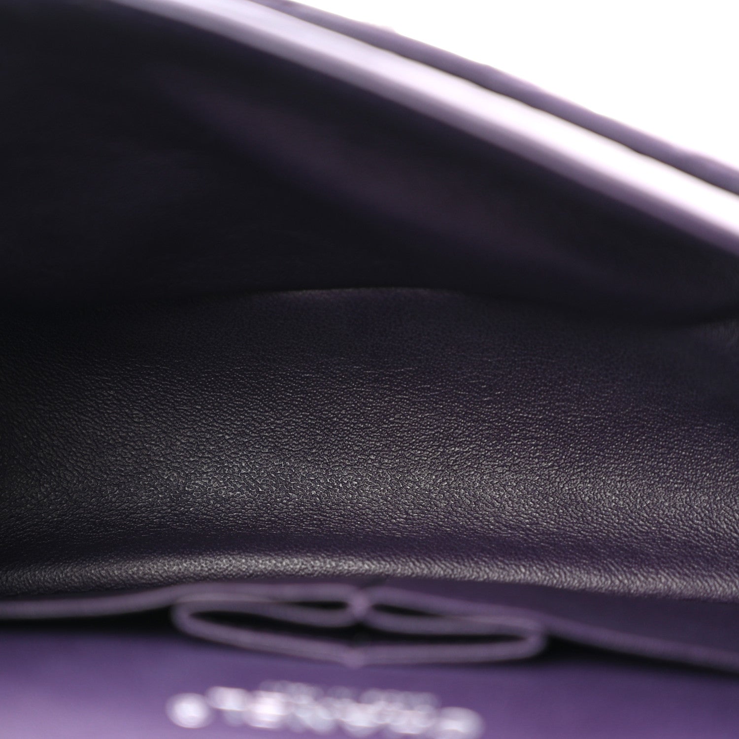 Chanel Aged Calfskin Quilted 2.55 Reissue Mini Flap Dark Purple 5 of 11