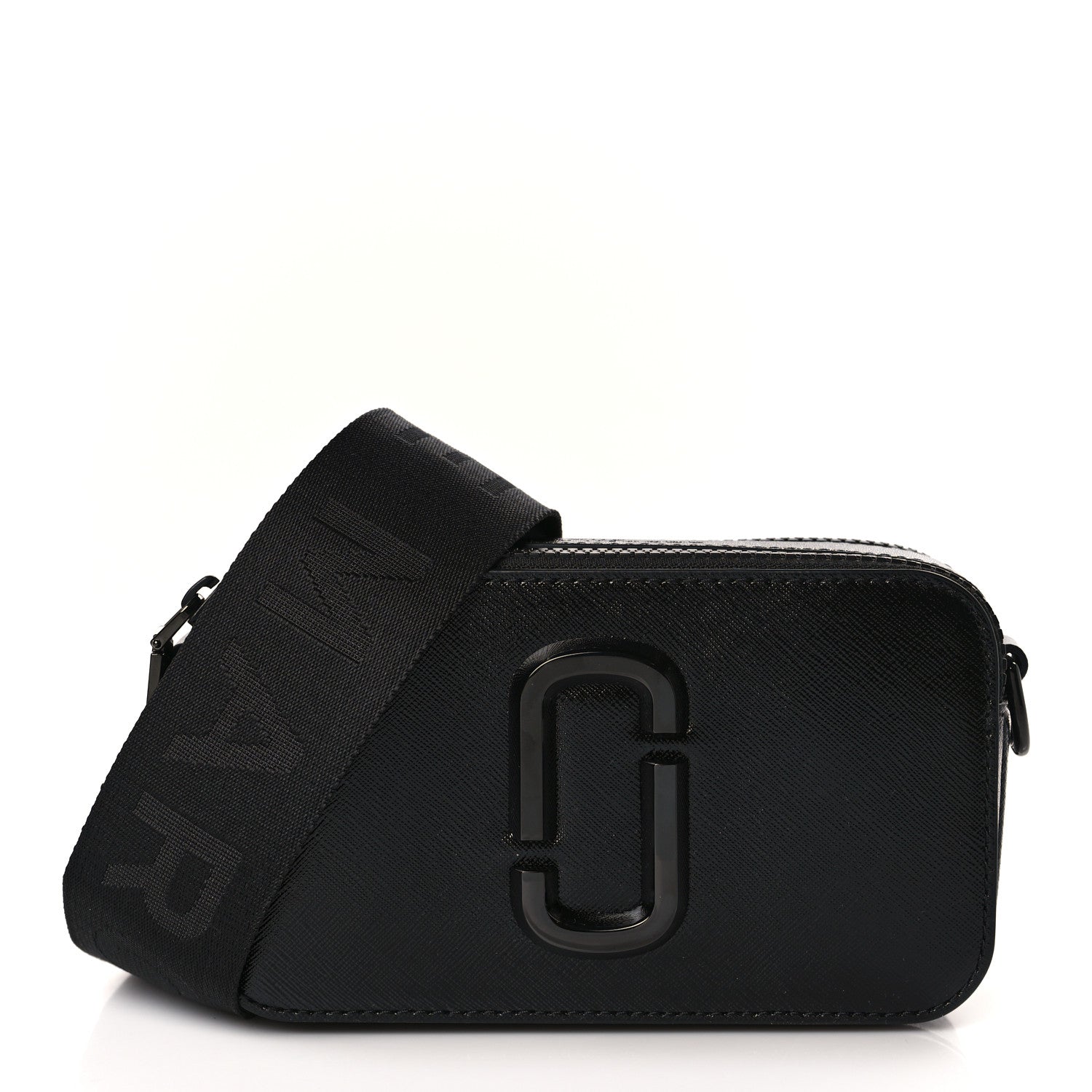 Marc Jacobs Saffiano Snapshot Camera Bag Black 1 of 10