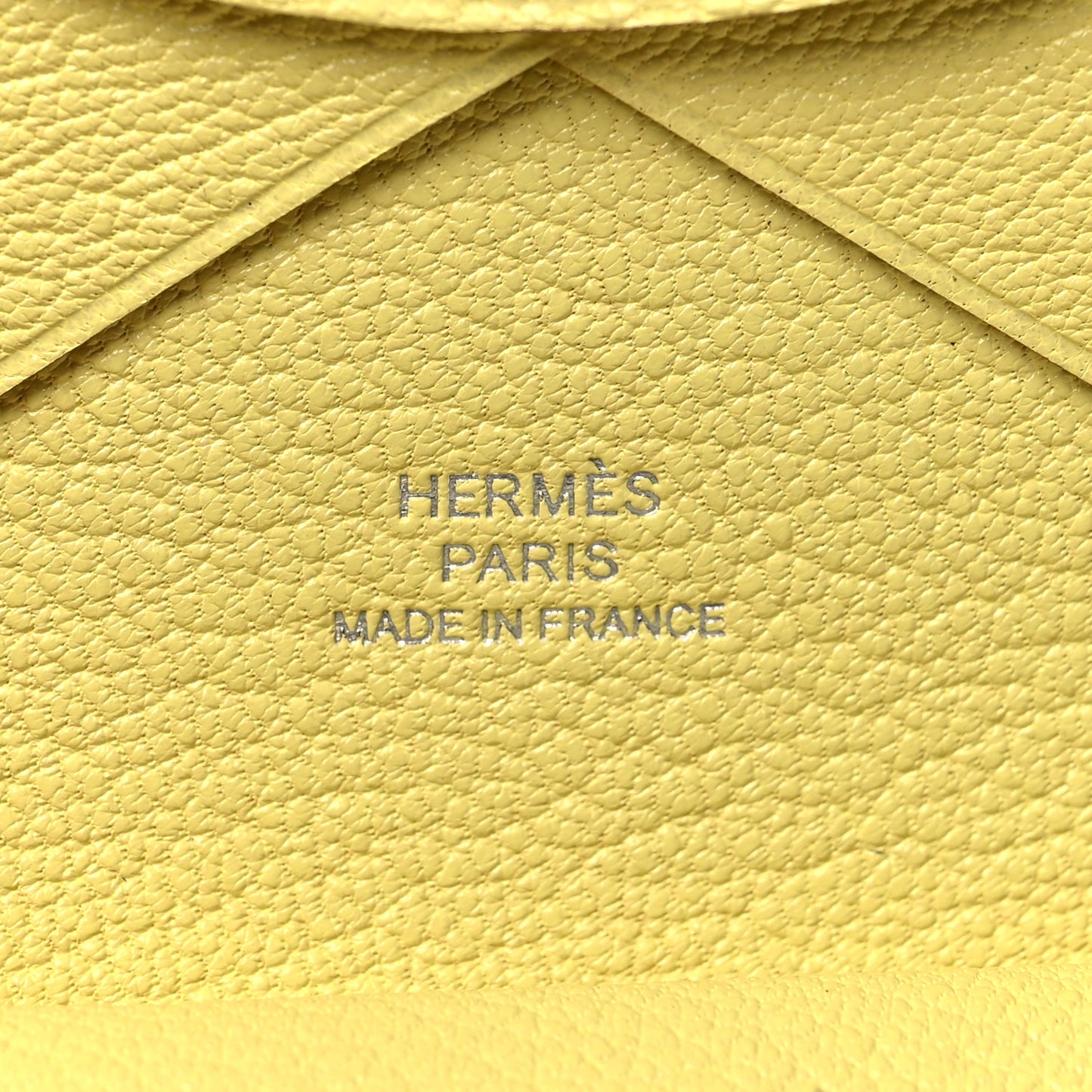 Chevre Mysore Calvi Duo Card Case Limoncello