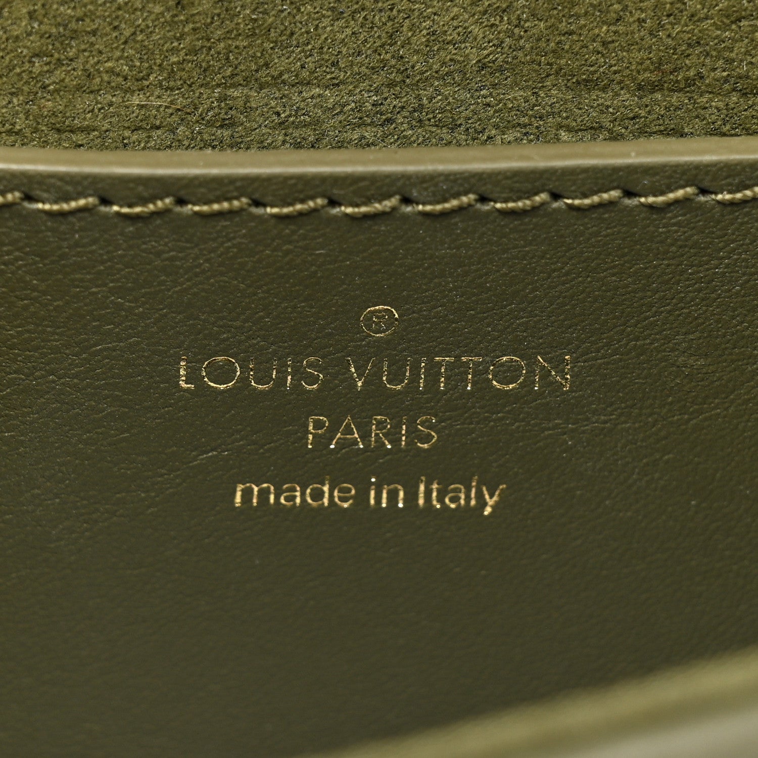 Louis Vuitton Calfskin New Wave Multi Pochette Kaki 7 of 11