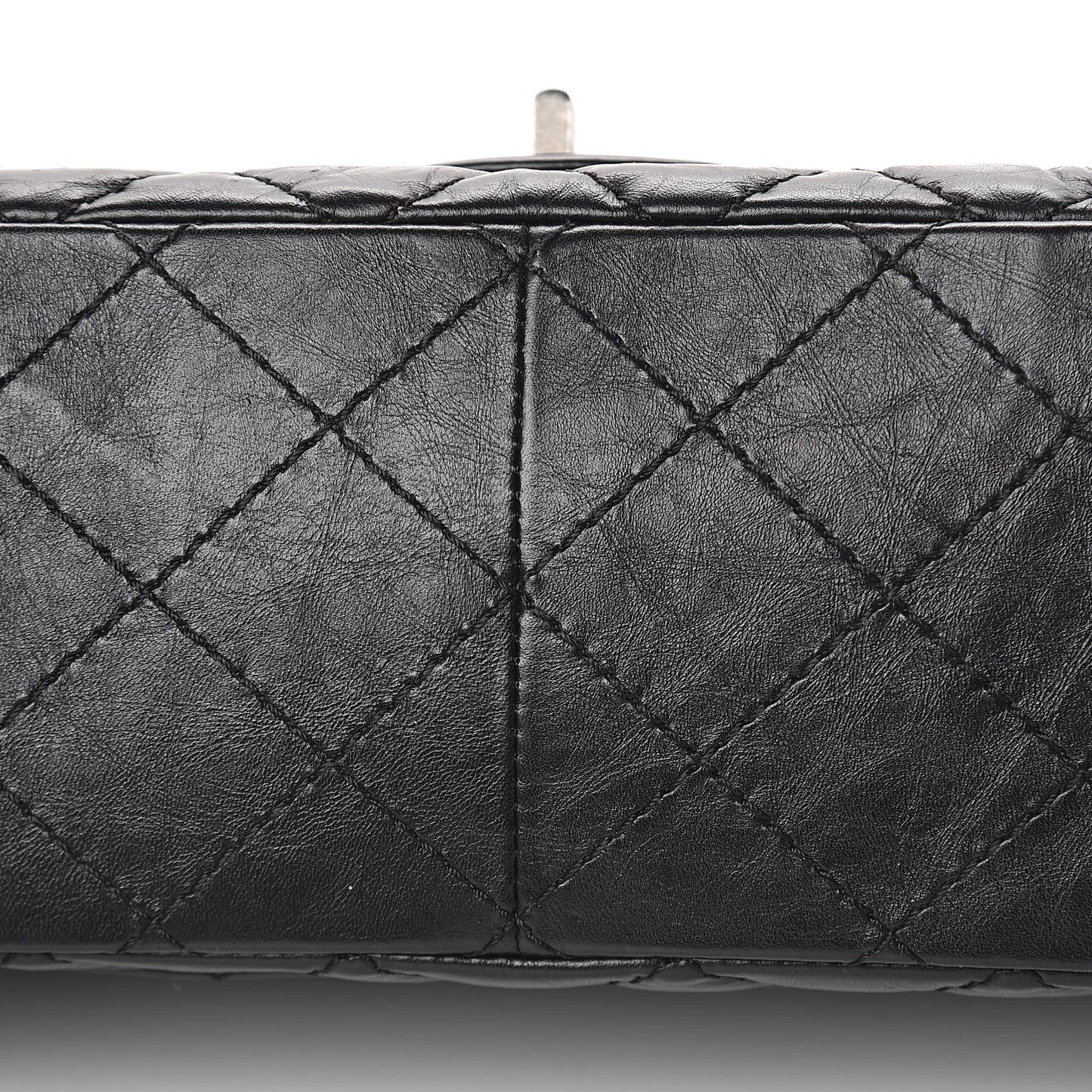 Aged Calfskin Quilted 2.55 Reissue 226 Flap Black