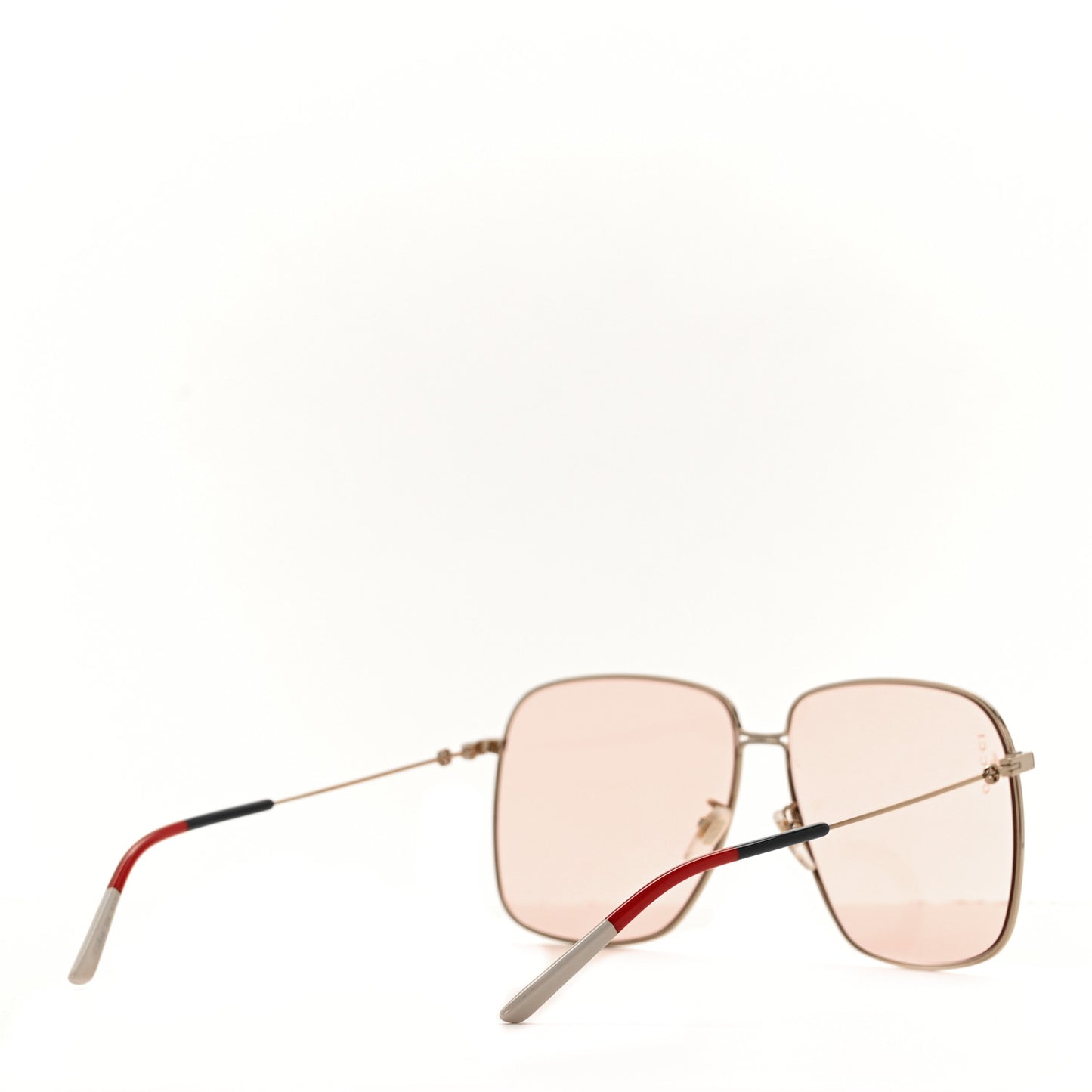 Rectangular Frame Interlocking G Sunglasses GG0394S Pink