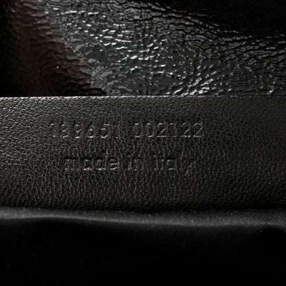 Saint Laurent Textured Patent Small Y-Mail Tote Black 6 of 9
