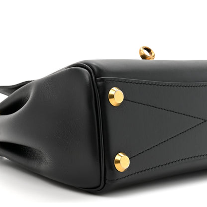 Balenciaga Smooth Calfskin Mini Bel Air Carry All Bag Black 9 of 9
