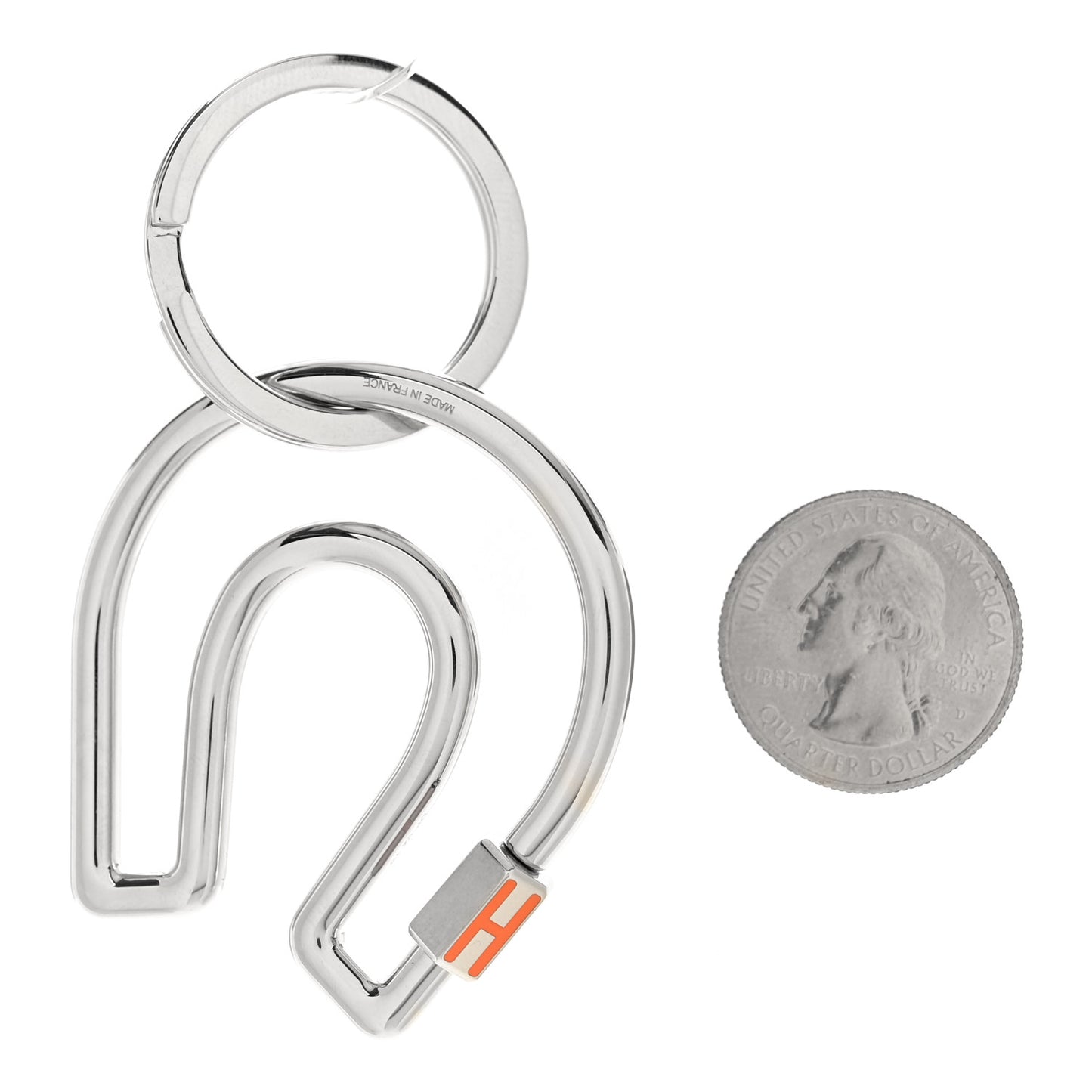 Stainless Steel Fer a Cheval Key Ring