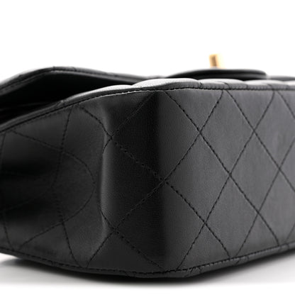 Chanel Lambskin Quilted Small Double Flap Black 9 of 13