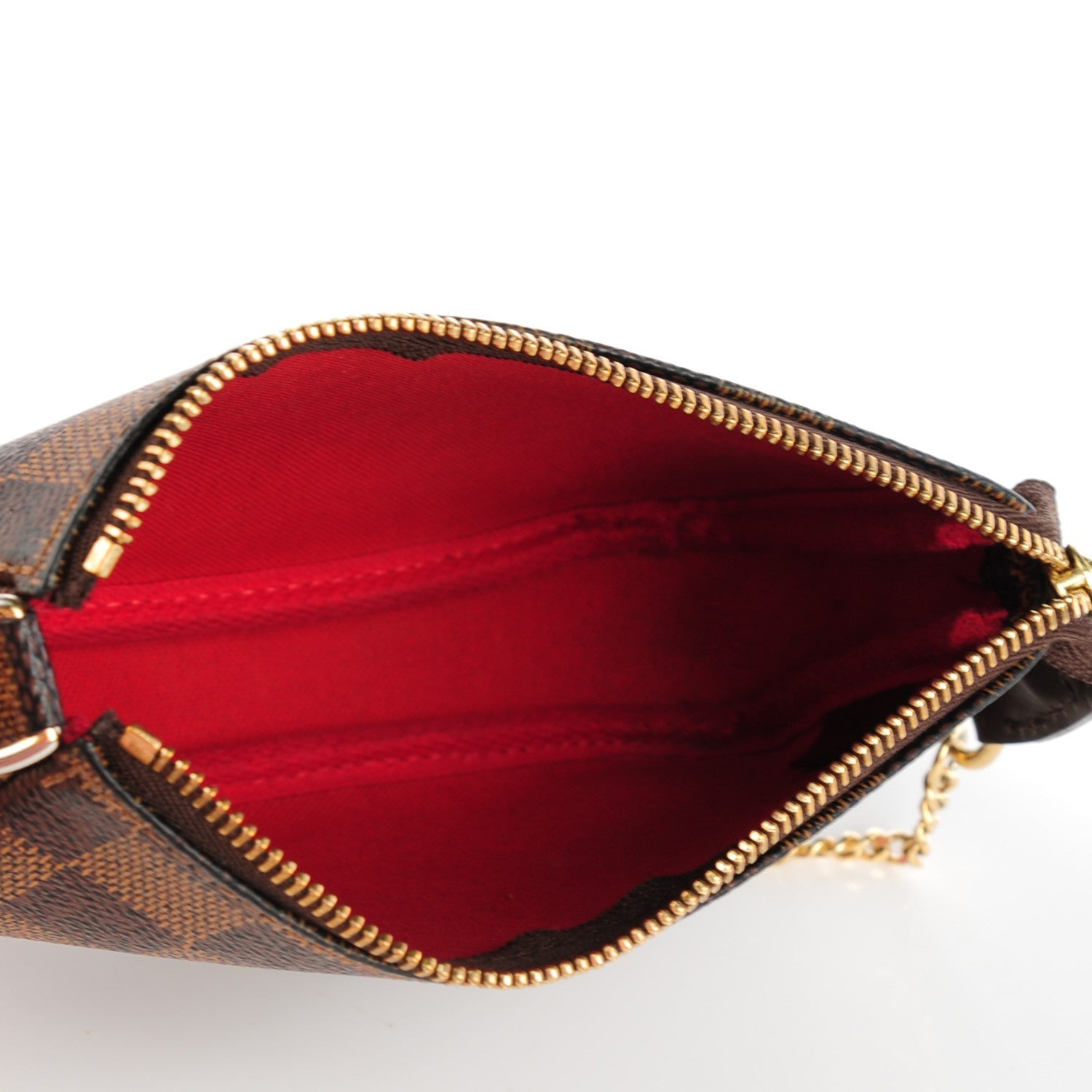 Louis Vuitton Damier Ebene Mini Pochette Accessories 5 of 7