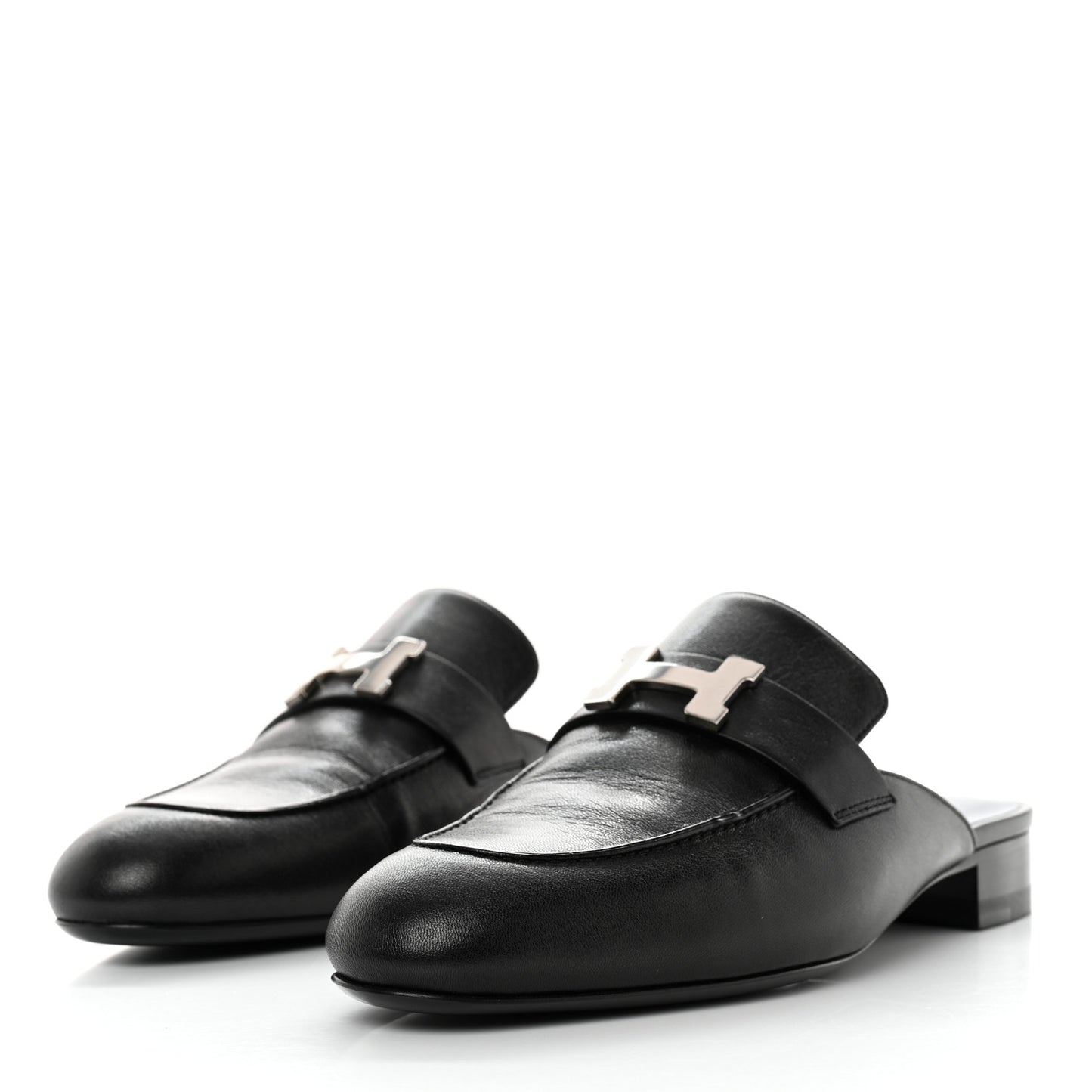 Goatskin Trocadero Mule 39 Black
