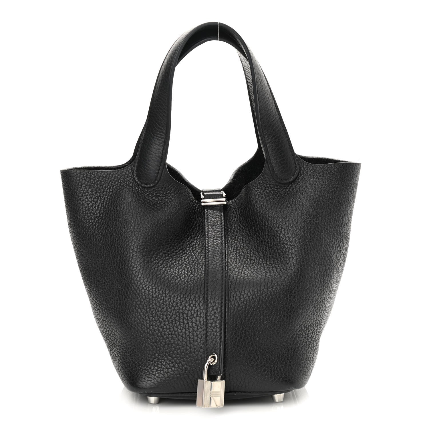 Hermes Taurillon Clemence Picotin Lock 18 PM Black 1 of 11