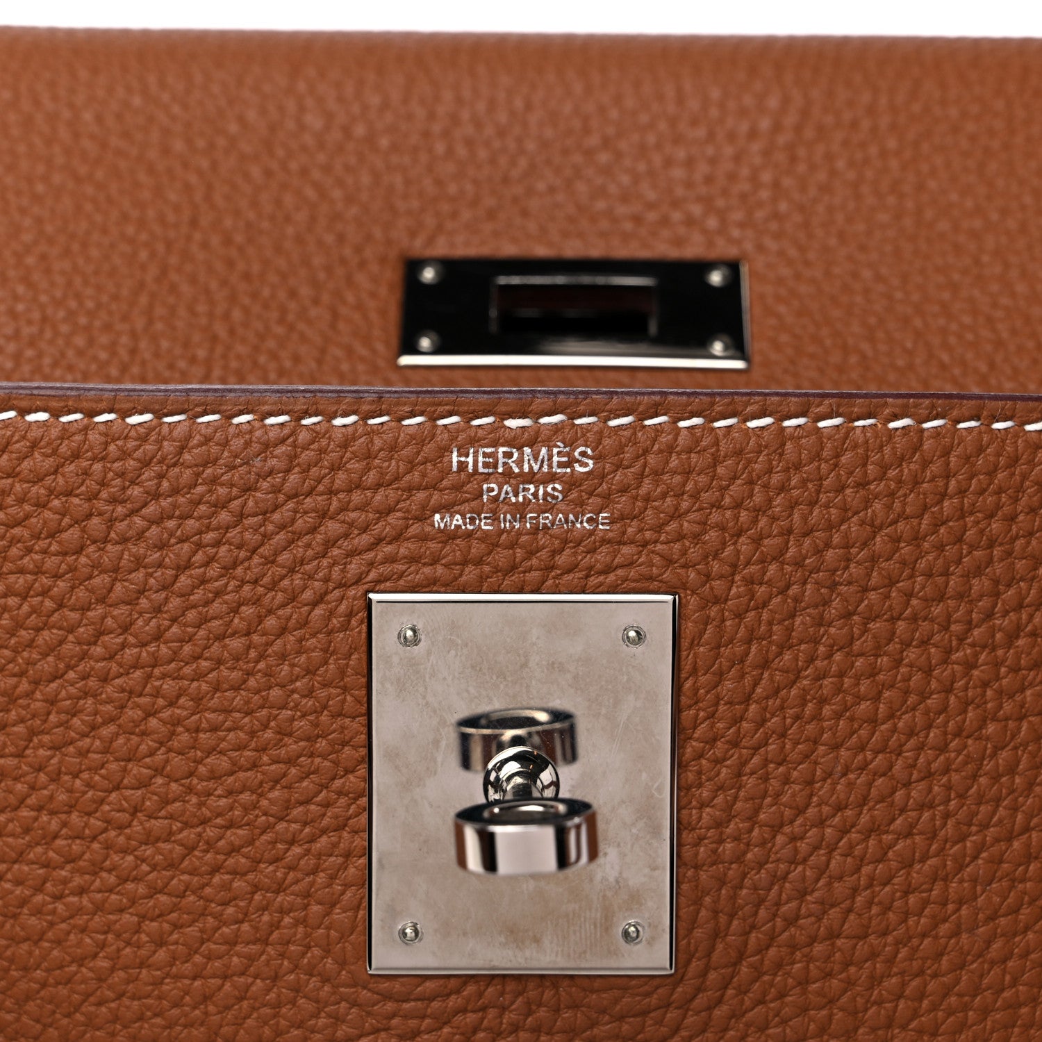 Hermes Togo Kelly Retourne 28 Gold 6 of 14