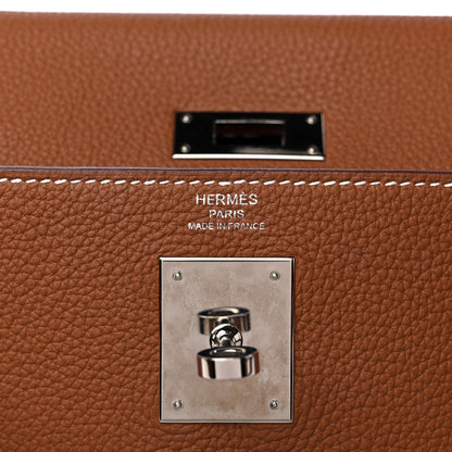 Hermes Togo Kelly Retourne 28 Gold 6 of 14