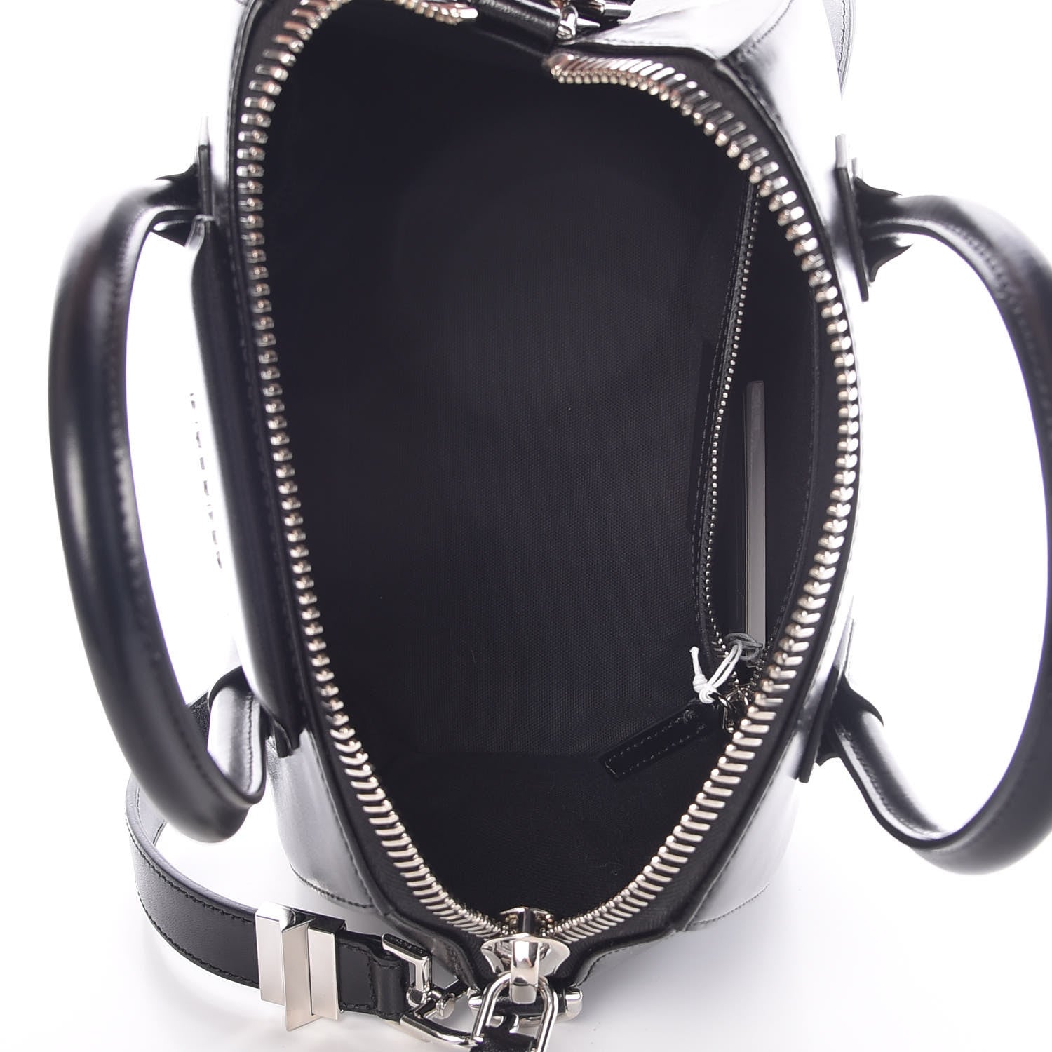 Givenchy Shiny Lord Calfskin Small Antigona Black 7 of 10