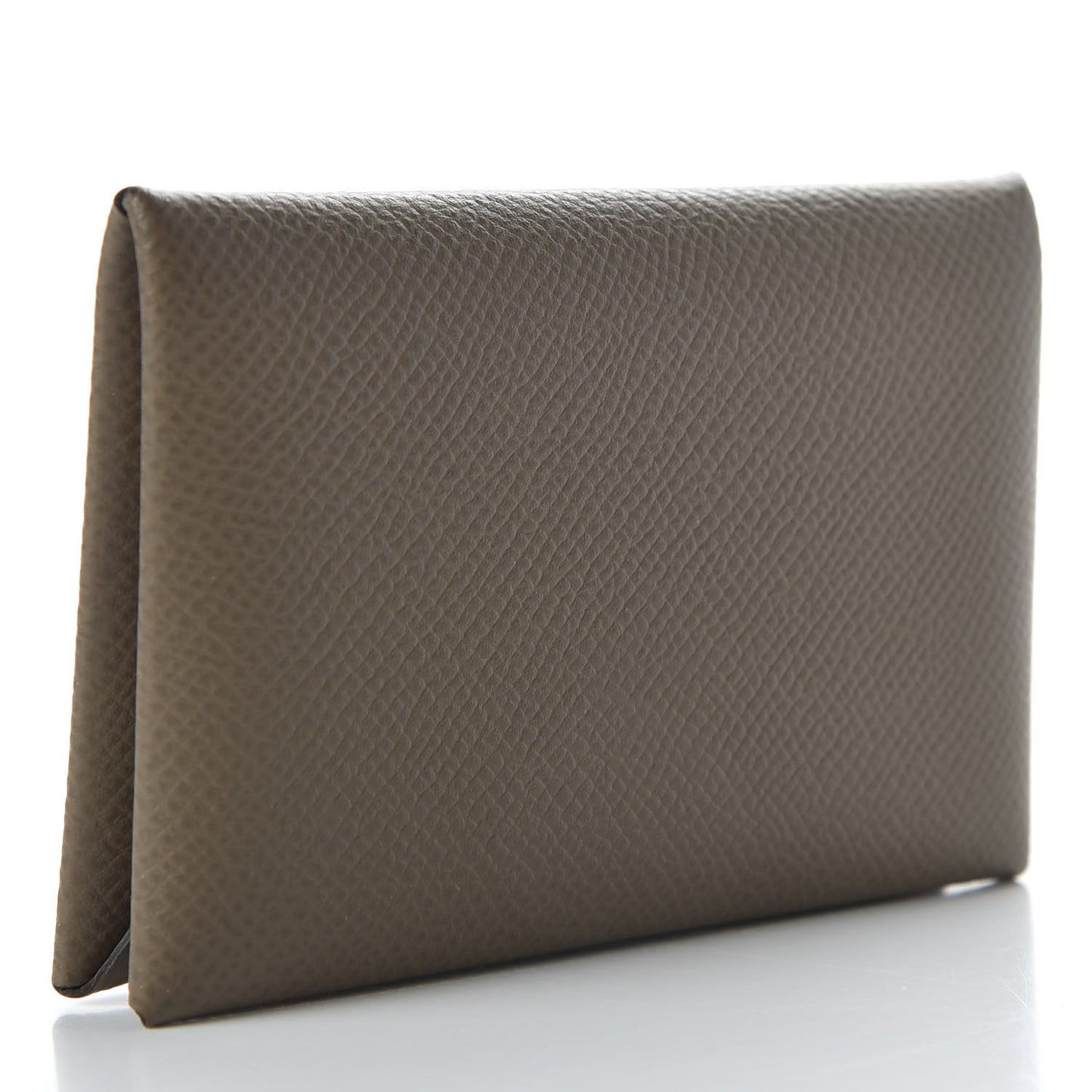 Epsom Calvi Card Case Etoupe