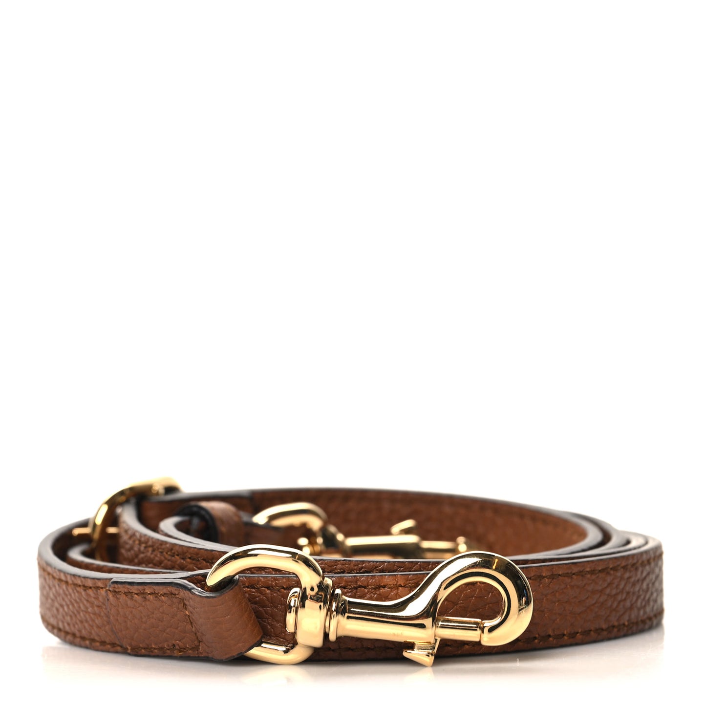 Calfskin Adjustable Shoulder Strap Brown