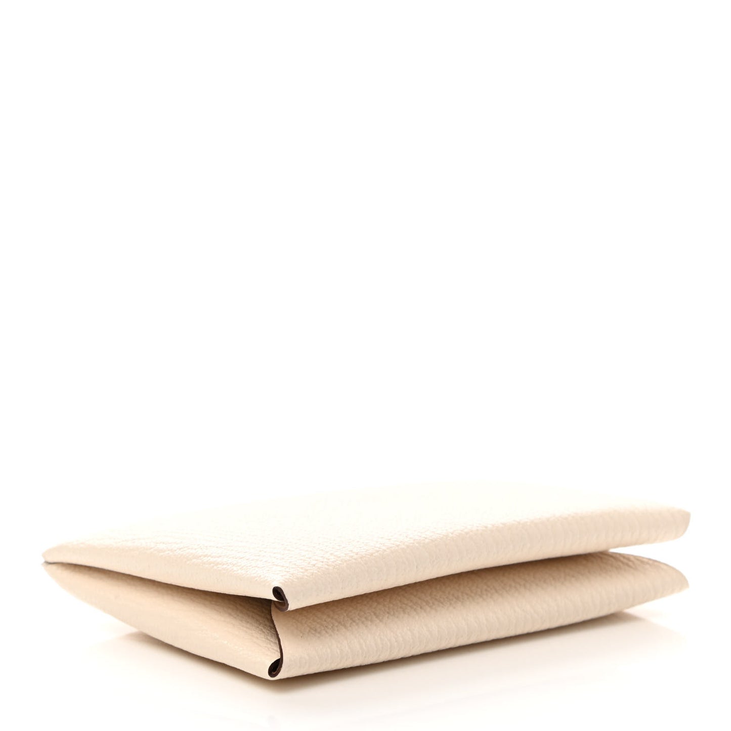 Chevre Mysore Verso Calvi Card Case Nata Biscuit