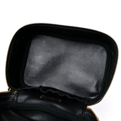 Chanel Caviar Vanity Cosmetic Case Black 5 of 12