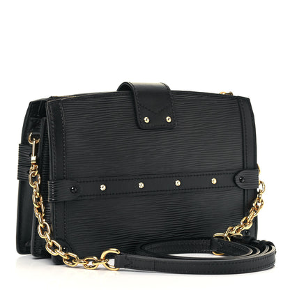 Louis Vuitton Epi Trunk Clutch Black 3 of 9