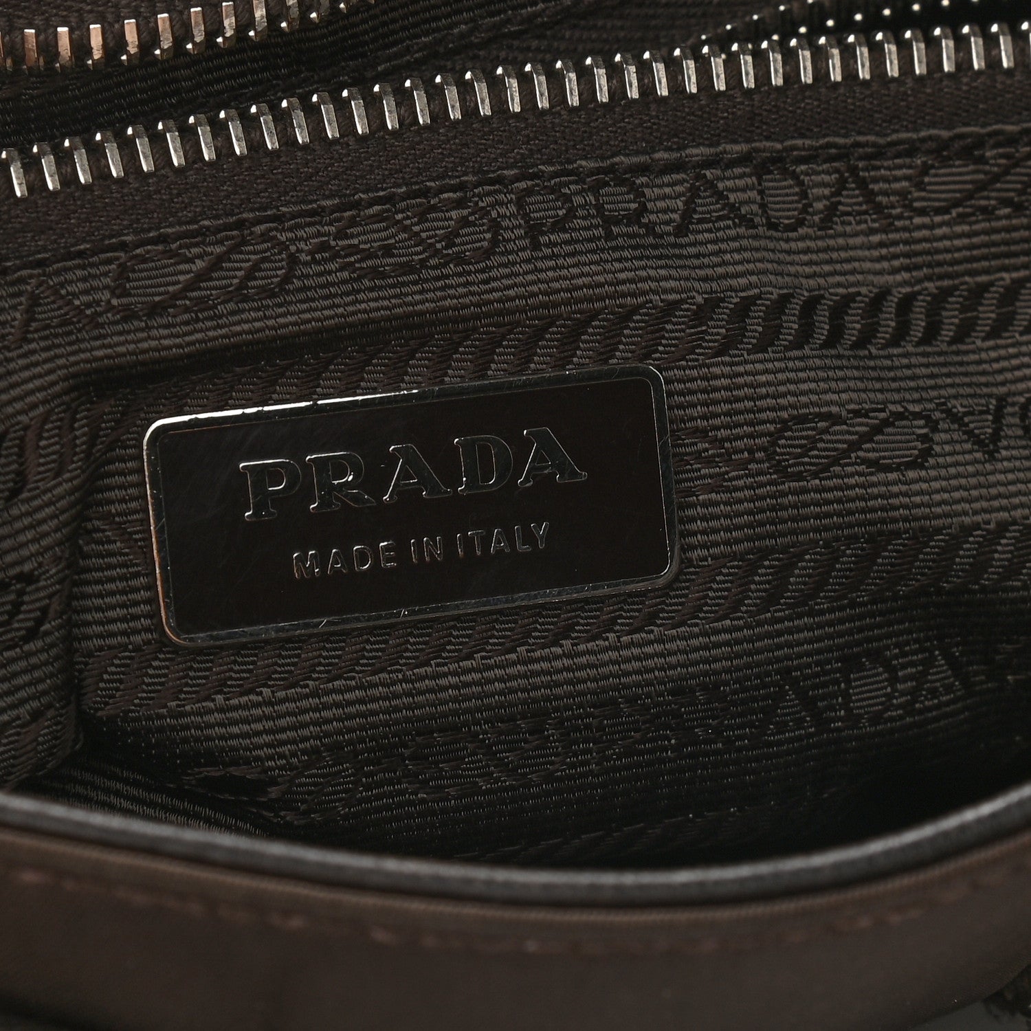 Prada Tessuto Nylon Nappa Satchel Moro 6 of 10
