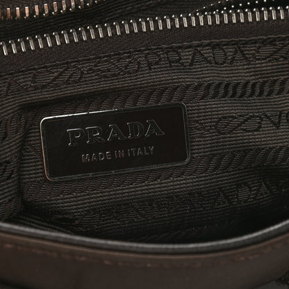 Prada Tessuto Nylon Nappa Satchel Moro 6 of 10