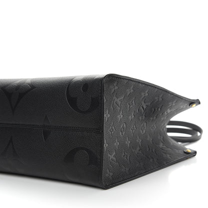 Louis Vuitton Empreinte Monogram Giant Onthego MM Black 8 of 8