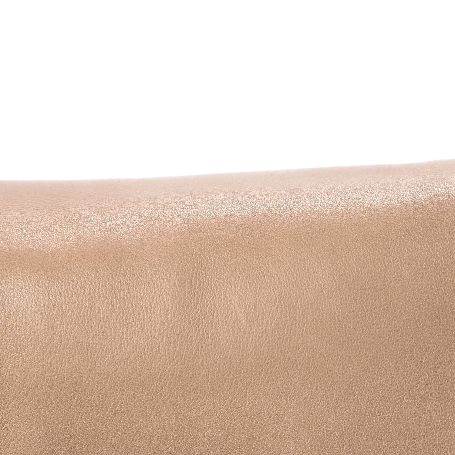 Chanel Lambskin Pleated CC Shoulder Bag Dark Beige 11 of 14
