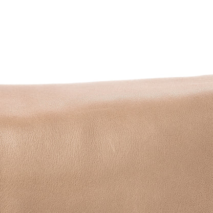 Chanel Lambskin Pleated CC Shoulder Bag Dark Beige 11 of 14