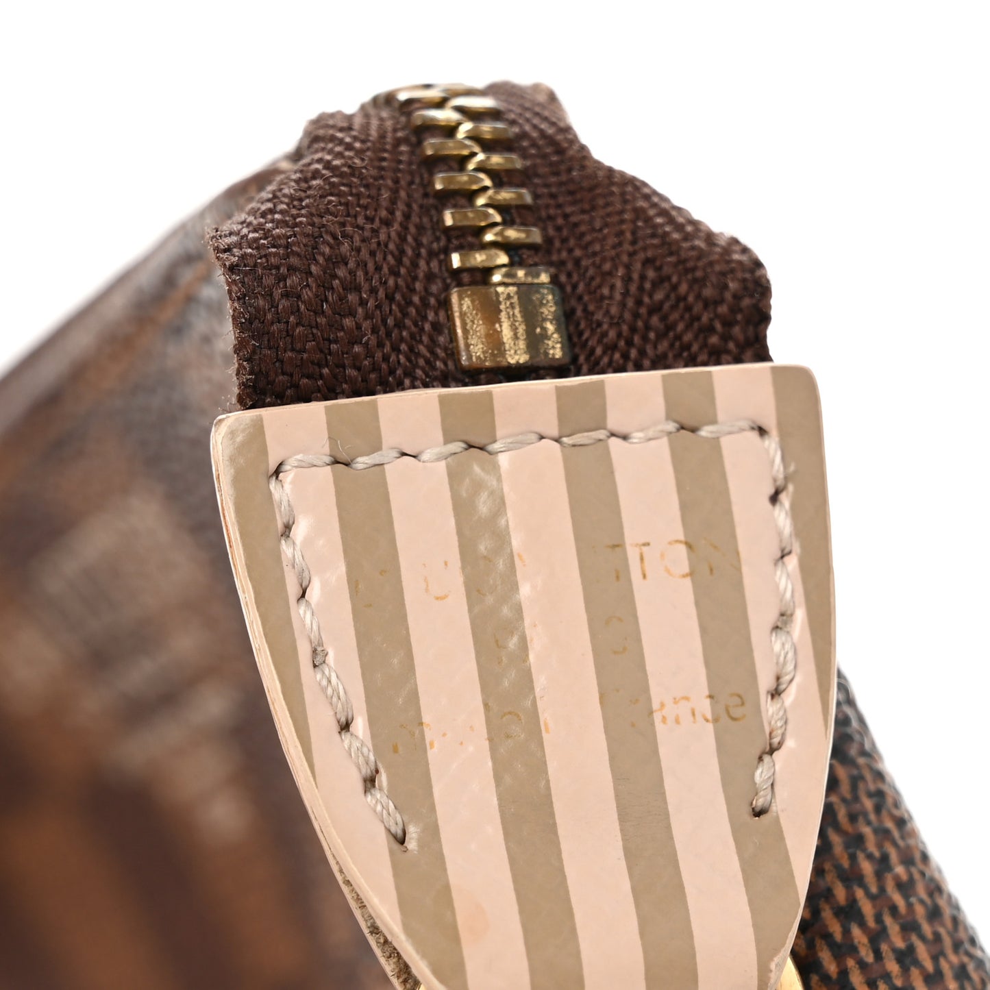 Damier Ebene Trunks and Locks Mini Pochette Accessories