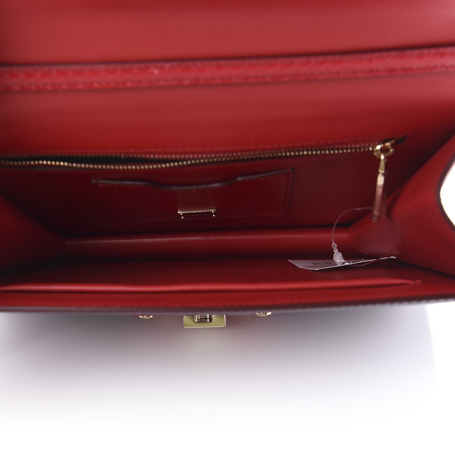 Dolce & Gabbana Calfskin Ayers Lucia Shoulder Bag Ghiaccio Mosto 5 of 9