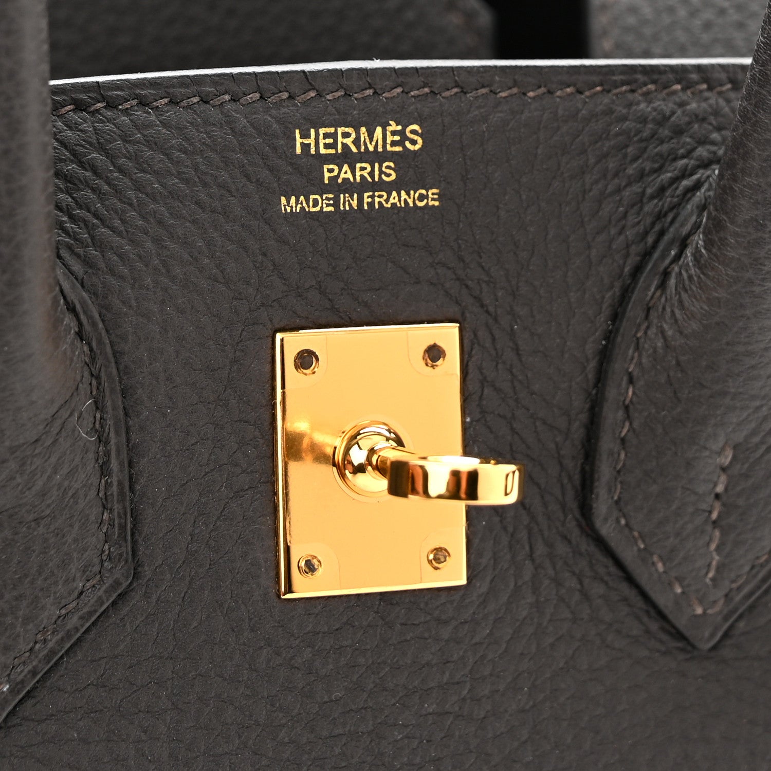 Hermes Togo Birkin 25 Graphite 5 of 11