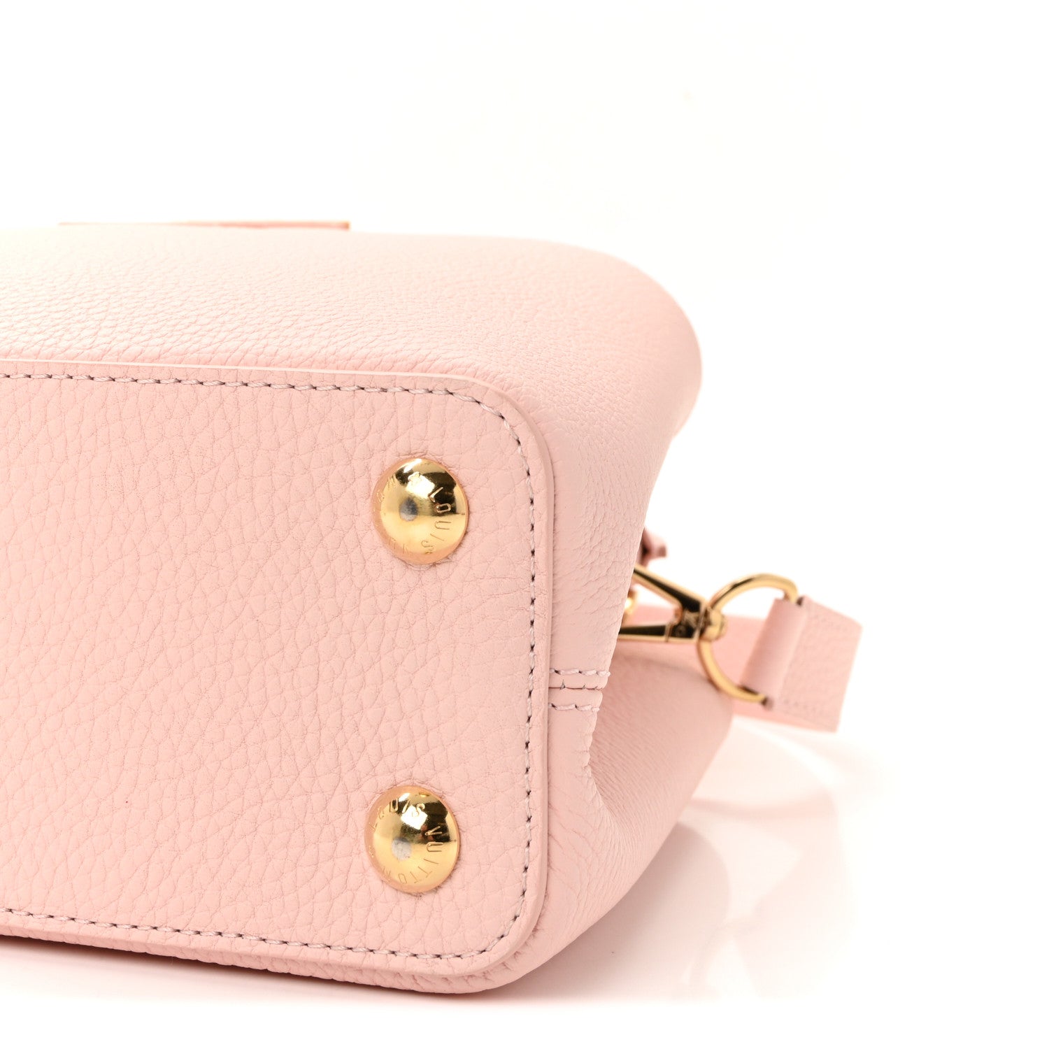 Louis Vuitton Taurillon Capucines BB Rose Jasmin 9 of 9